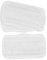 UKCOCO 3pcs Microfiber Mop Replacement Pads for Steam Mop Super Absorbent Washable Cleaning Pads Compatible with Shark for Hardwood Tile Marble Floors