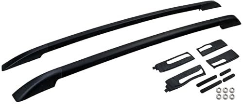 Alu Dachreling Schwarz zum Nachrüsten passend für Ford Ranger T6 T7 T8 2012-2022