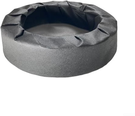 Schwimmende Teich-Pflanzgefäße für Wasserpflanzen und Fischschutz, gewebter Stoff, Wassergarteneinlagen, Vlies-Wasser-Pflanzgefäße Taschen, kompatibel mit Koiteichen, 23 cm & (S)