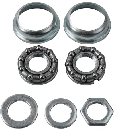 Violiica Tretlager-Set, Bb Cup und Kugellager, für große Schale, 1 Stück, Kurbel, Stahl, für Fahrrad-Tretlager-Kit für Mountainbikes