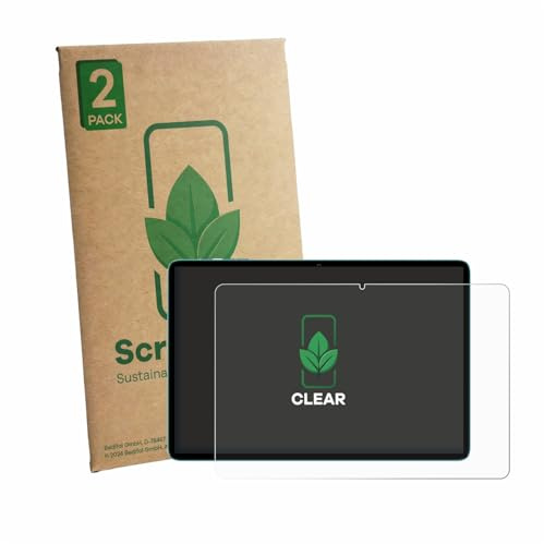 ScreenLeaf 2 Stück Schutzfolie für Teclast P33 [nachhaltiger Displayschutz, Folie, transparent, kratzfest]