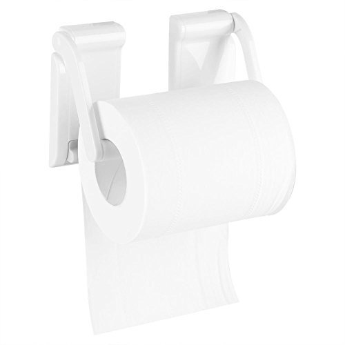 OKBY Toilettenpapierhalter - Papierrollenhalter Magnetisch Kunststoff Tissue Handtuchhalter für Küche und Bad Verstellbarer