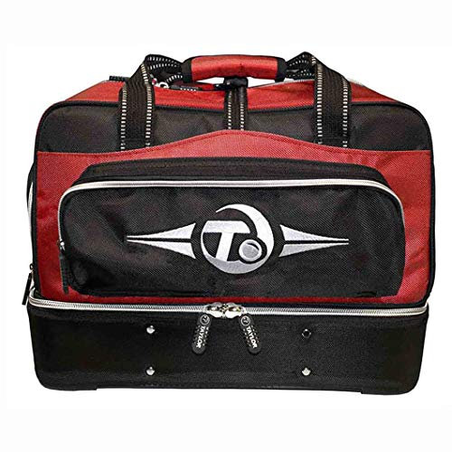 TAYLOR MIDI BOWLS BAG FOR CROWN OR FLAT GREEN BOWLS 355** (RED)