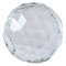 Comidox Esfera de cristal de corte transparente de 50 mm, bola de cristal facetada, prismas, atrapasueños, decoración de fotografía para el hogar, hotel, (1 unidad)