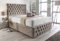 Sleep Factory's Pebble Plush Velvet Chesterfield 2 Drawer Divan Bed Set, Mattress & Headboard (5.0FT (King))