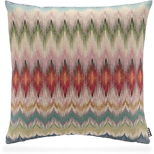 H.O.C.K. Esra Dekokissen Zierkissen inkl. Füllung Hocker Multicolour Boho in verschiedenen Größen (50x50cm, Mehrfarbig)