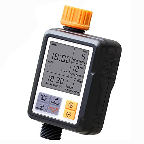 Minuteur d'arrosage pour robinet de pelouse, minuteur pour tuyau d'arrosage, robinet, irrigation goutte à goutte, système d'arrosage de pelouse