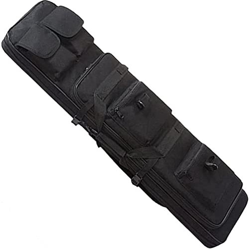 Fusil De Chasse Sac Tactical - Etuis Souple pour Carabine Housse De Transport Pistolet M4 Pistolet Airsoft Sac À Dos Fusil De Chasse Rembourée Sac Indéchirable Et Imperméable 120CM