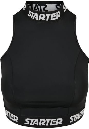 STARTER BLACK LABEL Damen Ladies Starter Logo Tape Sports Top Black, L