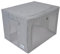 Periea ‘Beau’ Folding Collapsible Stackable Fabric Home Storage Boxes with Steel Frames (Grey Hemp, Large)