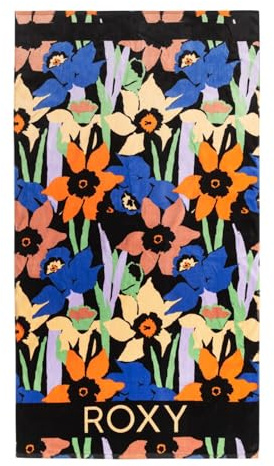 Roxy Cold Water Printed - Beach Towel - Strandtuch - Unisex - One Size - Schwarz.