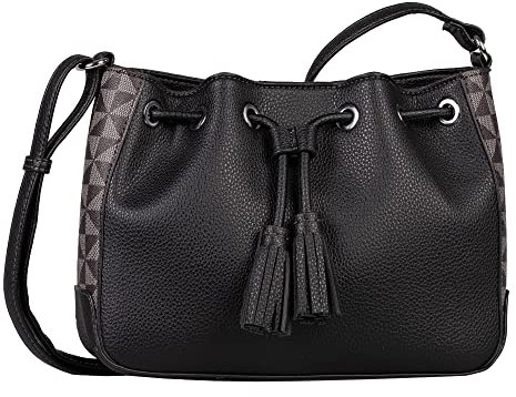 Gabor bags Sabina Damen Umhängetasche Crossbody Bag Klein Schwarz