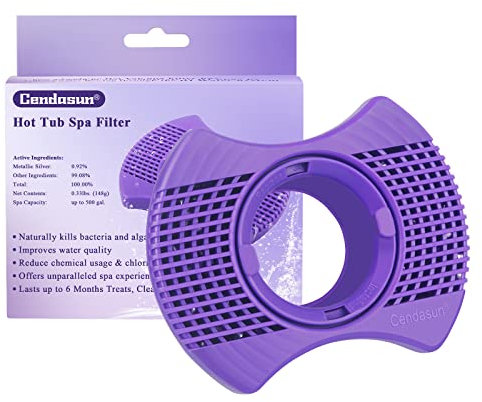 Cendasun Whirlpool-Desinfektionsmittel für Dimension One Spa-Filter, Whirlpool-Spa-Mineralfilterkartusche, kompatibel mit Dimension One Spas Vision Desinfektionssystem