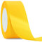 TONIFUL Ruban de satin jaune doré de 4 cmx22 m de large pour décoration de voiture de mariage, décoration de chaise, travaux manuels, emballage cadeau, coupe, couture florale, décoration de fête