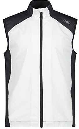 CMP Herren Fahrradweste Vest Bianco-Antracite 54