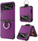BENTOBEN Cover per Samsung Galaxy Z Flip 4 5G antiurto robusta 2 in 1 con anello flessibile per ragazza, ragazzo, uomo