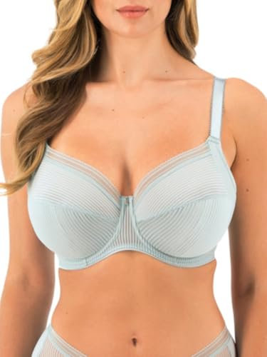 Fantasie Women's Fusion Underwire Side Support Bra Full Coverage, Opaque, Sea Breeze, 32D