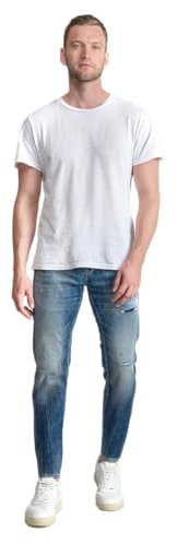 Le Temps des Cerises Jeans 700/11 Adjusted Beny Destroy Blau Nr. 4, blau, 33 W