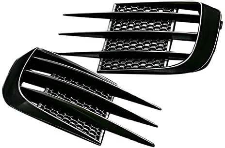 Feriany 2 pz Paraurti Anteriore 'automobile Fendinebbia Griglia Copertura Della Copertura Della Luce Nebbia Trim per Golf 6 MK6 GTD 2008-2013