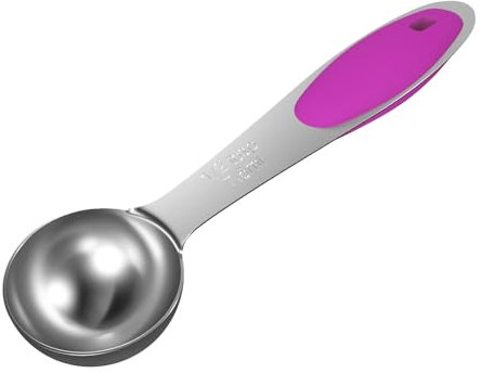 LEIFENY 1PCS 1/2 Tbsp(1.5 tsp | 7.5 ml |7.5 cc| 0.25 oz) Single Measuring Spoon, Stainless Steel Individual Spoons, Long Handle Spoons Only