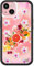 Wildflower Schutzhüllen – Obstsalat-Hülle, kompatibel mit Apple iPhone 15, Hibiskusblumen, süß, kirschig, orange, trendiger Sommer, schützende Stoßstange, 1,2 m Falltest zertifiziert, kleines