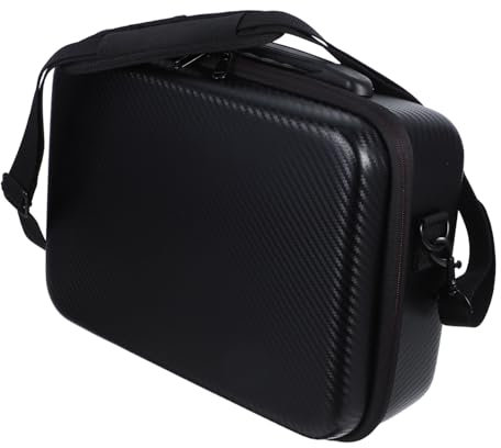 jojofuny Pro Compatible Camera Bag Men's Shockproof Camera Case for Travel Portable Photography Accessory Holder Black Pu