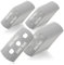 COM-FOUR® 30 pièces de lames de nettoyage de grattoir de rechange, accessoires de nettoyage d'ustensiles, lames de grattoir de rechange, adaptées aux fours et cuisinières (30 lames de rechange)
