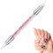 Dotting Tool | Chrom-Pulver-Applikator, Skulpturstift, Punktierwerkzeuge, Silikon-Nagellack-Pinsel für Zuhause