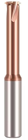 60 Grad 1 Zahn Hartmetall-Gewindefräser M1,2 M1,6 M2 M2,5 M3 M4 M5 M6 M8 CNC-Bearbeitung Von Stahlgewinden,M4x0,7 D4