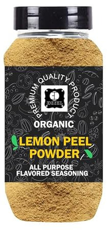 EDZZEL Polvere di scorza di limone naturale, 56,69 g (set da 1)