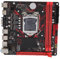 Bewinner Scheda Madre H81 Micro ITX per LGA1150 con DDR3 1920x1080, 60Hz, Serial ATA M.2 NVME per CPU Core I7 I5 I3 (Scheda di Rete da 1000 Mbps)