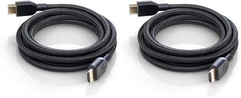 Elgato Cable HDMI Ultra Rápido – Certificación HDMI 2.1, 48 Gbit/s, admite 8K@60Hz, 4K@120Hz, HDR dinámico, eARC, Dolby Atmos, compatible con HD60 X, Sony PS4/PS5, Xbox Series X/S etc., 2 m / 6,5 pies