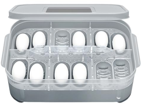 Genérico Incubadora de Huevos - 12 Rejillas, de cría de lagartos