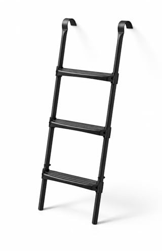 Zero Gravity Premium Adjustable 2/3-Step Trampoline Ladder with Wide, Non-Slip Treads