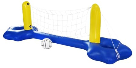 Wmqbjta Ensemble de Jeu de Volley-Ball Gonflable pour Piscine, Jeux Aquatiques pour Lac et Extérieur.