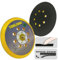 DA Backing Pad 6” 150mm Hook N Loop Backing Pad 8 Hole Vented for Dust Extraction Sanders 5/16” Thread Da Orbital Backing Pad
