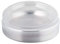 40 Clear Plastic Recyclable Small Side Buffet Party Plates - 16.5cm - 6.5