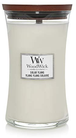 Woodwick Candle, Beige, Large