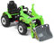 COSTWAY 12V Kinder Bagger, Kinderbagger 2,5-5 km/h, Sitzbagger mit Schaufel, Elektro Bagger Spielzeug, Sandbagger mit Vor-/Rückwärtsschalter, Aufsitzbagger für Kinder von 3 bis 8 Jahren (Grün)
