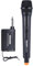Btuty Microphone amplificateur de voix unidirectionnel dynamique portable sans fil pour karaoké réunion cérémonie promotion, Noir