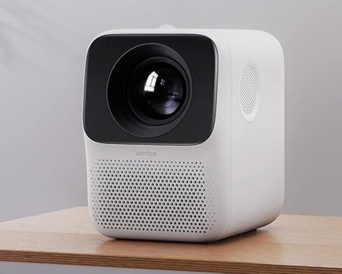 FCHJJ Versione Globale Wanbo T2 MAX Proiettore 1080P Android 9.0 5000 Lux WIFI Proiettore Full HD 4K 1920*1080P 1G+16G Correzione Keystone Per La Casa