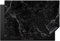 KitchenYeah© Protezione Piano Induzione 78x52 cm Cucina Copri Fornelli Proteggi di Cottura Antiscivolo Tappetino Marmo - Nero - Bianco - Texture - Aspetto del marmo