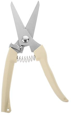 BESPORTBLE Edelstahl Gartenschneider Bypass Rosenschere Für Präzises Schneiden Von Pflanzen Hochbelastbare Handschneider Für Blumen Früchte Und Leichte Äste Ergonomischer Griff Rostfrei