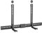 Part King Universal Adjustable Soundbar Speaker Bracket Mount Holder Above Below TV VESA