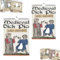 Medieval Dick Pics 2025 Kalender, schüchterner mittelalterlicher illustrierter Kalender, Prank Medieval Dick Pic Art Wandkalender, lustiger Bare Medieval Art 12-Monats-Wandkalender (2pcs)