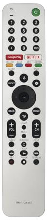 AULCMEET RMF-TX611E Telecomando di sostituzione vocale compatibile con Smart TV OLED 4K di Sony KD65X8500G, KD65X9500G, KD75X8000H, KD75X8500G KD-55A85 KD-55A87 KD-55A89 KD65A85BU, KD65A8H