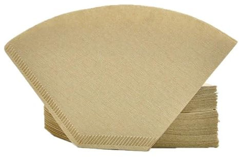 Kaffeefilter-Papier-Set, braunes Sieb, Verkostung, Brau-Tropfer für Kaffeekanne, Tasse, Ausgießen, Abseihen