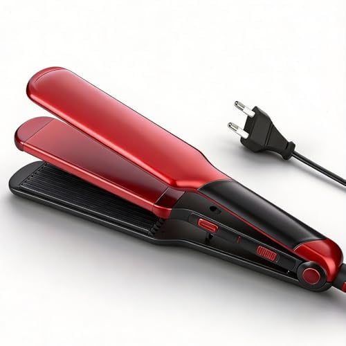2 in 1 Glätteisen Kreppeisen, Pengrity Crimper Hair, Haarglätter, Schnellaufheizung, Haar Glätteisen Keramik, Glattes und Crimper Haar, Rapid Heating für Alle Haartypen, Lange kurze Haare