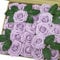 jing-rise Künstliche Blumen 50 echt aussehende Fake Rosen mit Stiel für DIY Hochzeit Blumensträuße Aufsteller Party Baby Dusche Home Dekorationen Fliederfarben