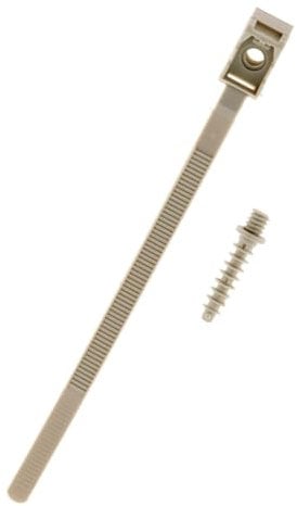 Lot de 100 Colliers à embase D:16-32mm + chevilles - Zenitech
